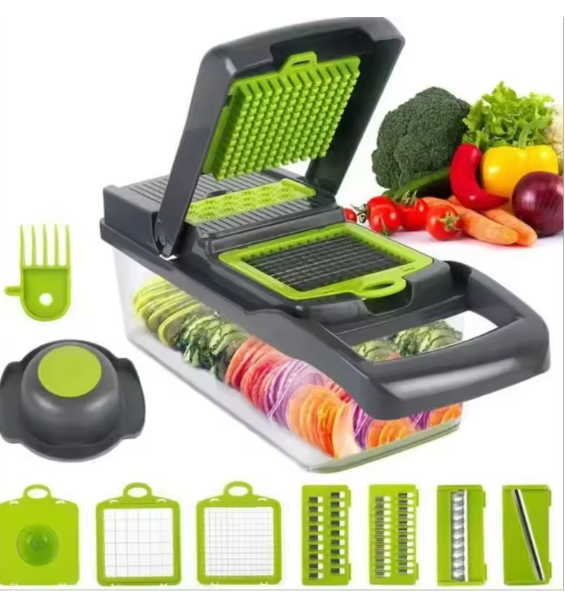 16/25 in 1 Multifunctional Vegetable Chopper Handle Food Grate Food Chopper Vegetable Slicer Dicer Cut Kitchen Items cocina tool